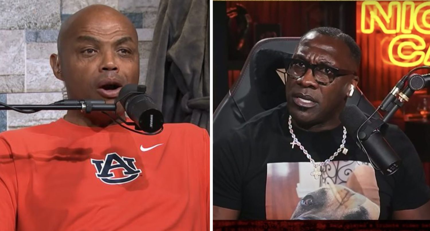 Charles Barkley and Shannon Sharpe
