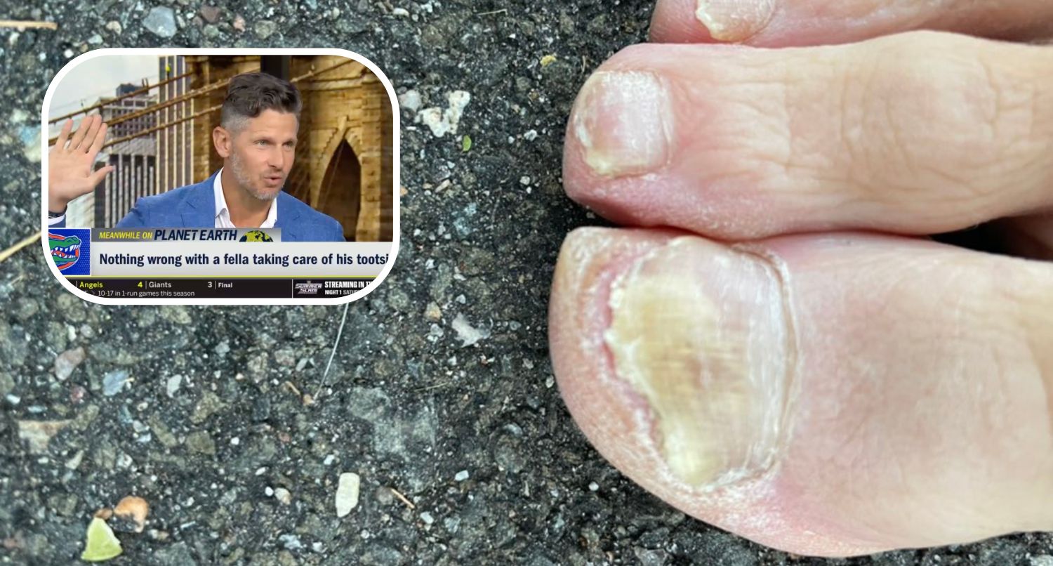 Dan Orlovsky has a big problem with dudes getting pedicures