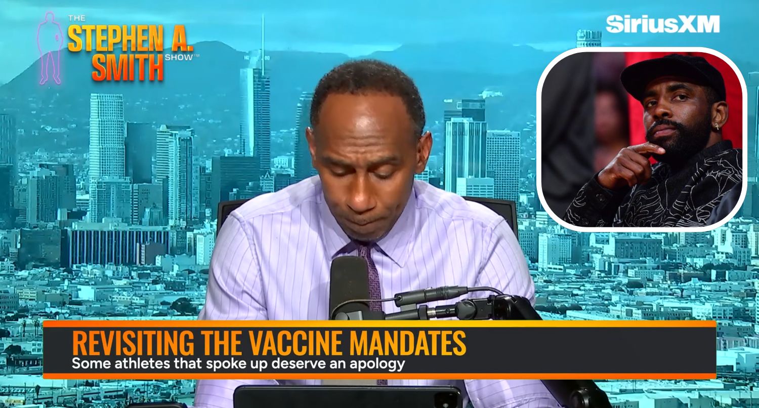 Stephen A. Smith apologizes to Kyrie Irving over COVID-19: ‘It made him brave’