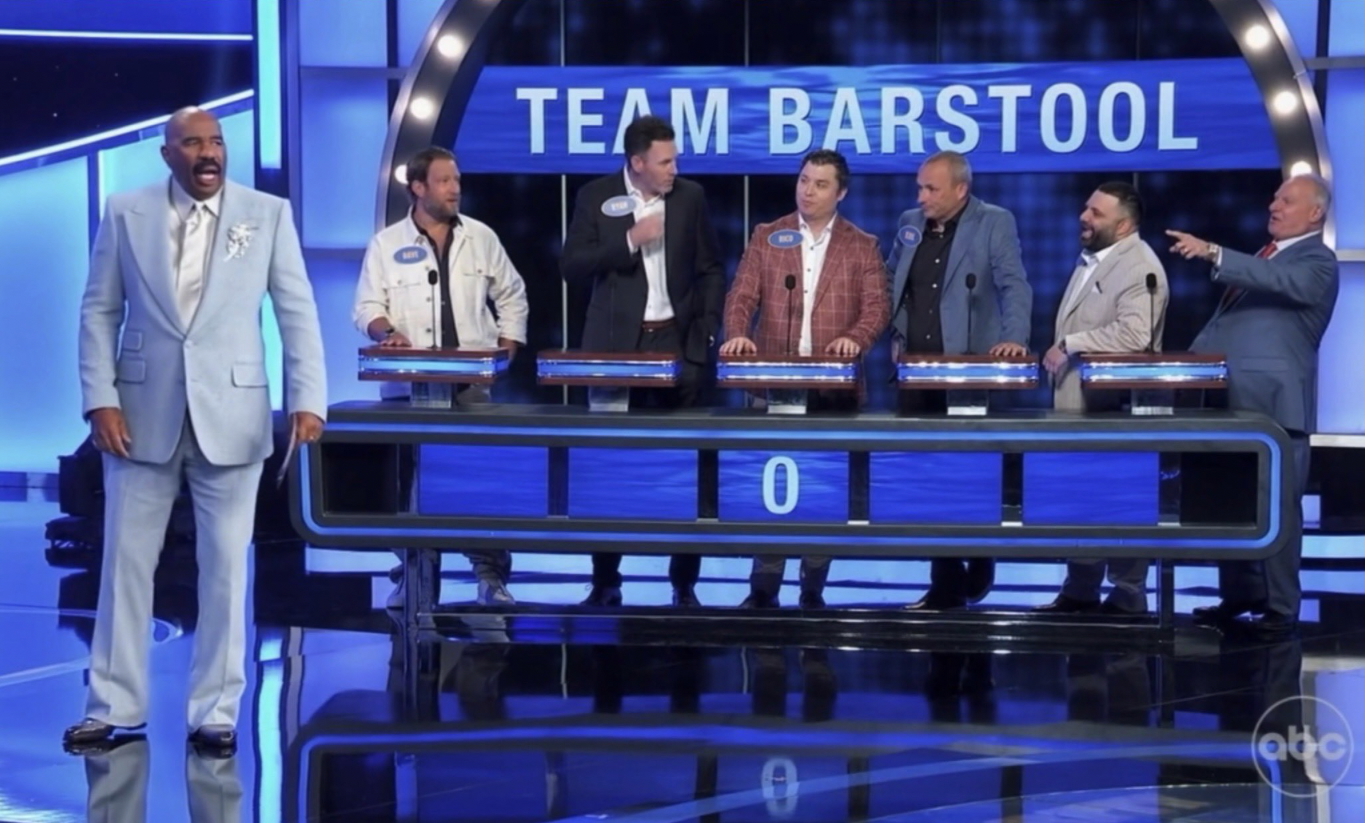 Barstool Sports scores zero points on Family Feud