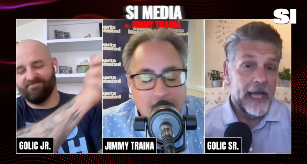 Mike Golic Sr. has one more item on his ESPN bucket list