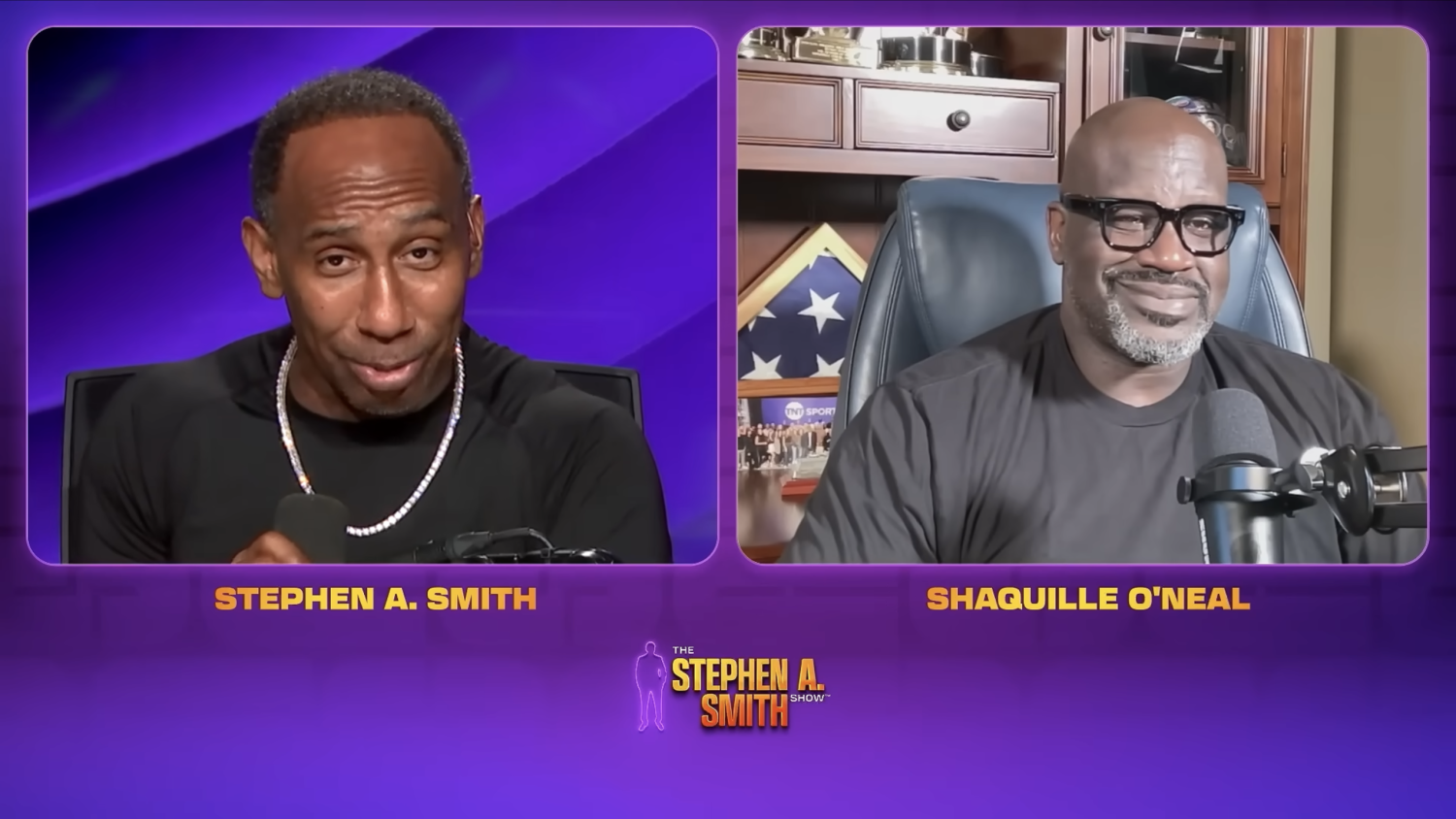 Stephen A. Smith thanks Shaquille O’Neal for saving him from ‘NBA Countdown’