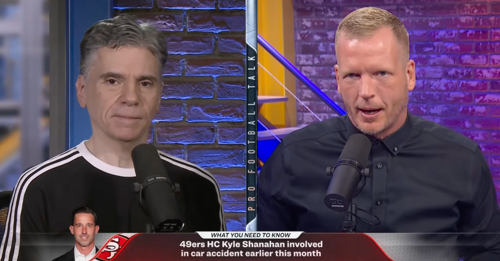 Chris Simms knew about Kyle Shanahan’s car accident nearly two weeks before it became public