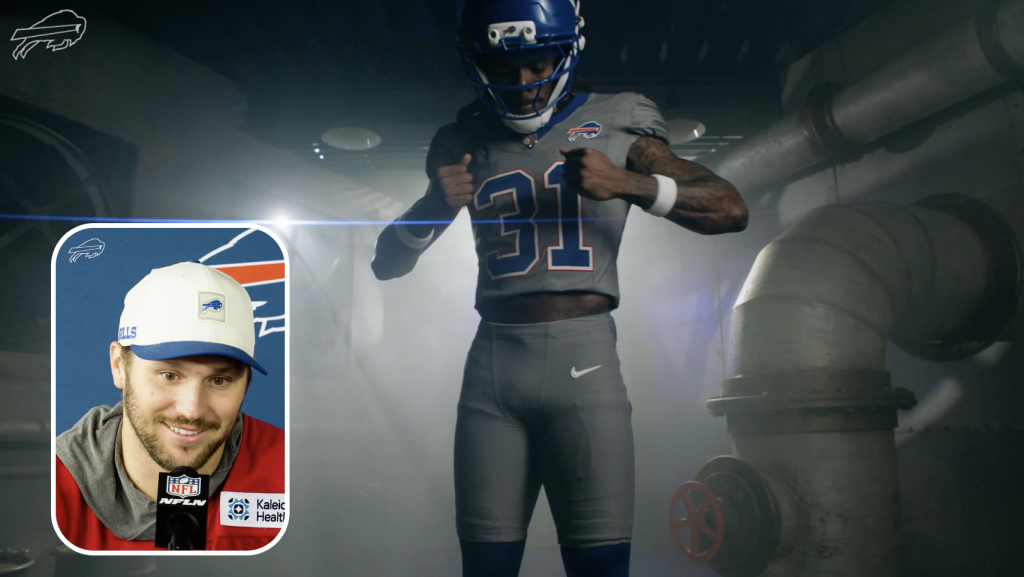Josh Allen pleads with Bills fans to stop hating ugly new uniforms