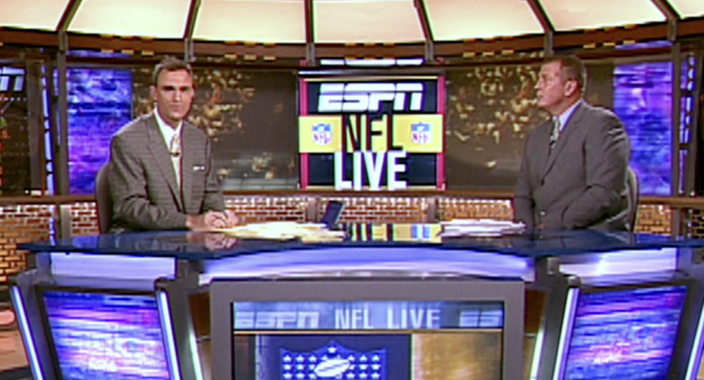 Former ESPN stars take issue with NFL Live proclamation