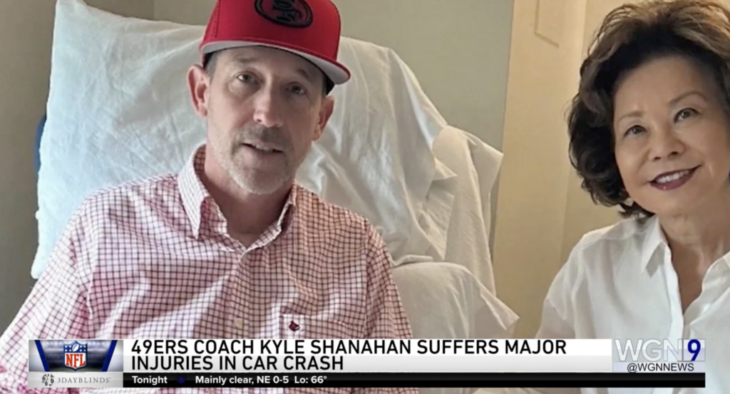 WGN airs meme with Kyle Shanahan as Mitch McConnell