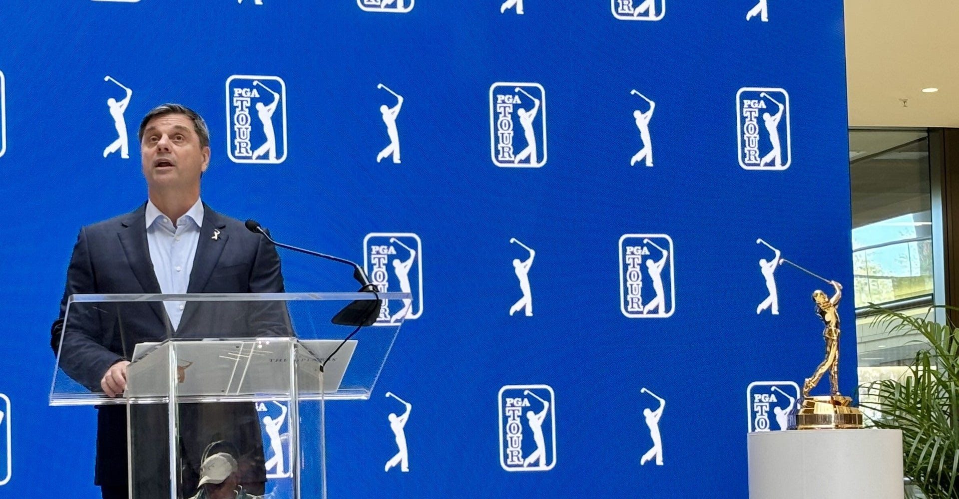 PGA Tour CEO Brian Rolapp makes it clear there's ‘no merger, no conversations' with LIV Golf