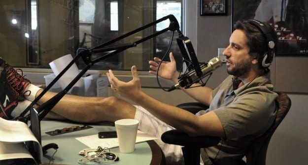 The official studio set of the new sport and state sports media outlet