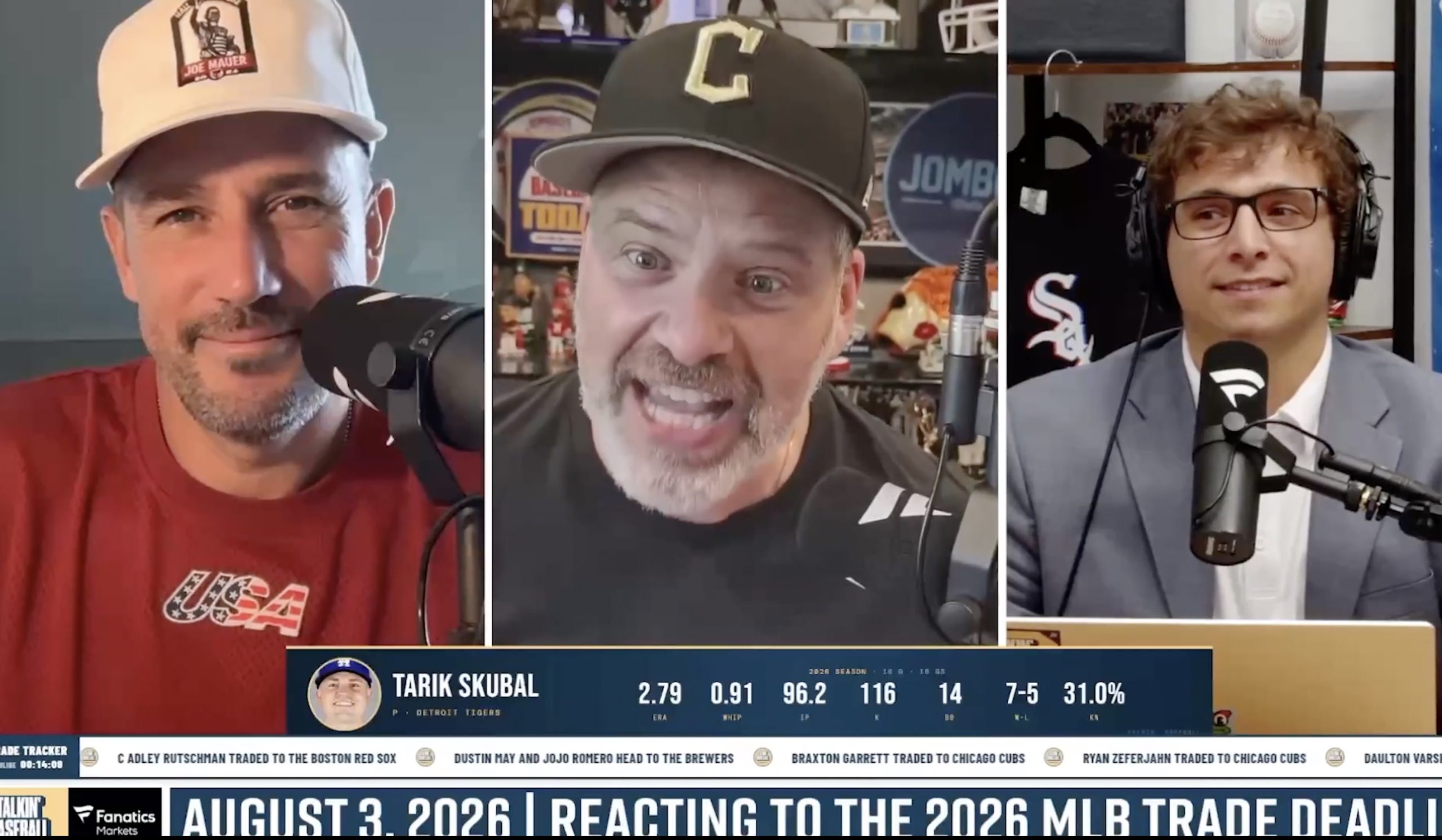 Chris Rose calls out ‘bullsh*t' of Brewers, Rays not outbidding Dodgers for Tarik Skubal in wild rant