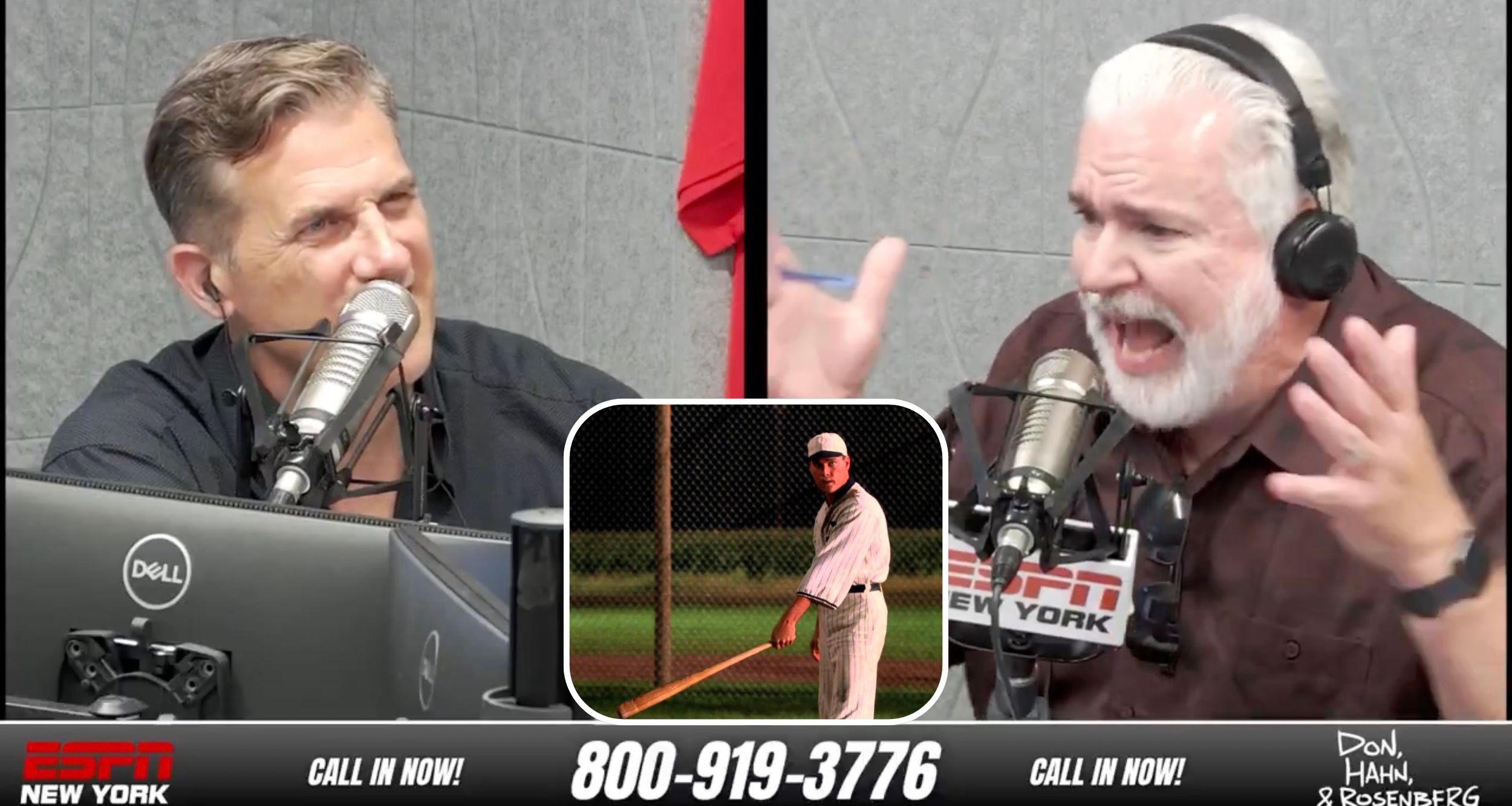 ESPN New York radio host Don La Greca sounds off about the film 'Field of Dreams.' Credit: ESPN New York; Universal Pictures