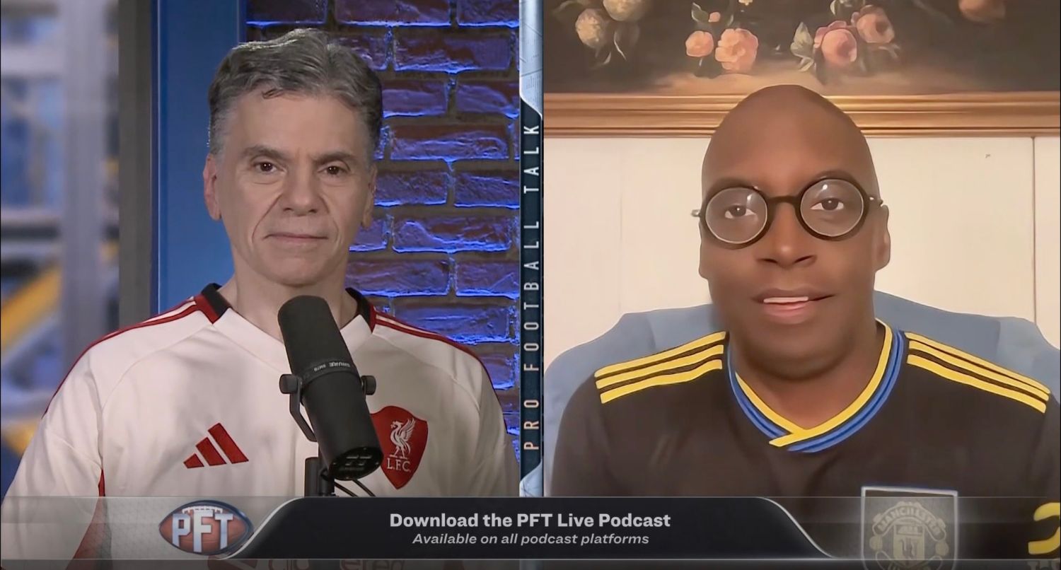 Michael Holley recalls ‘PFT Live' fainting incident, which required stiches