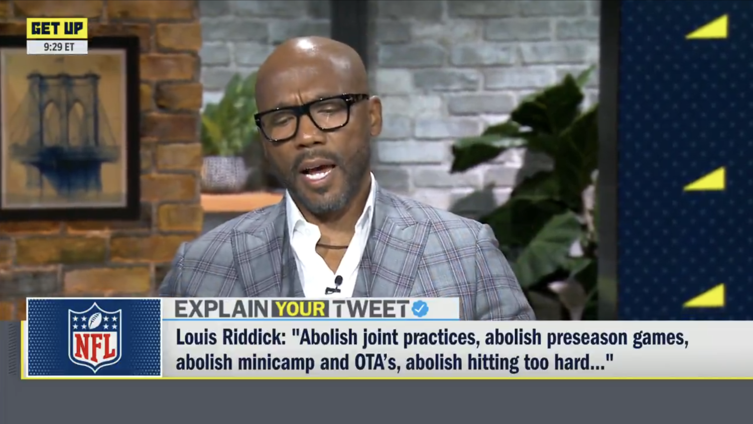 Louis Riddick on Get Up