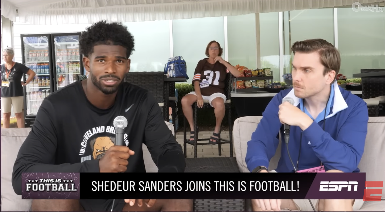 Shedeur Sanders on handling media criticism: ‘Things I don't respect, I don't give my time to'