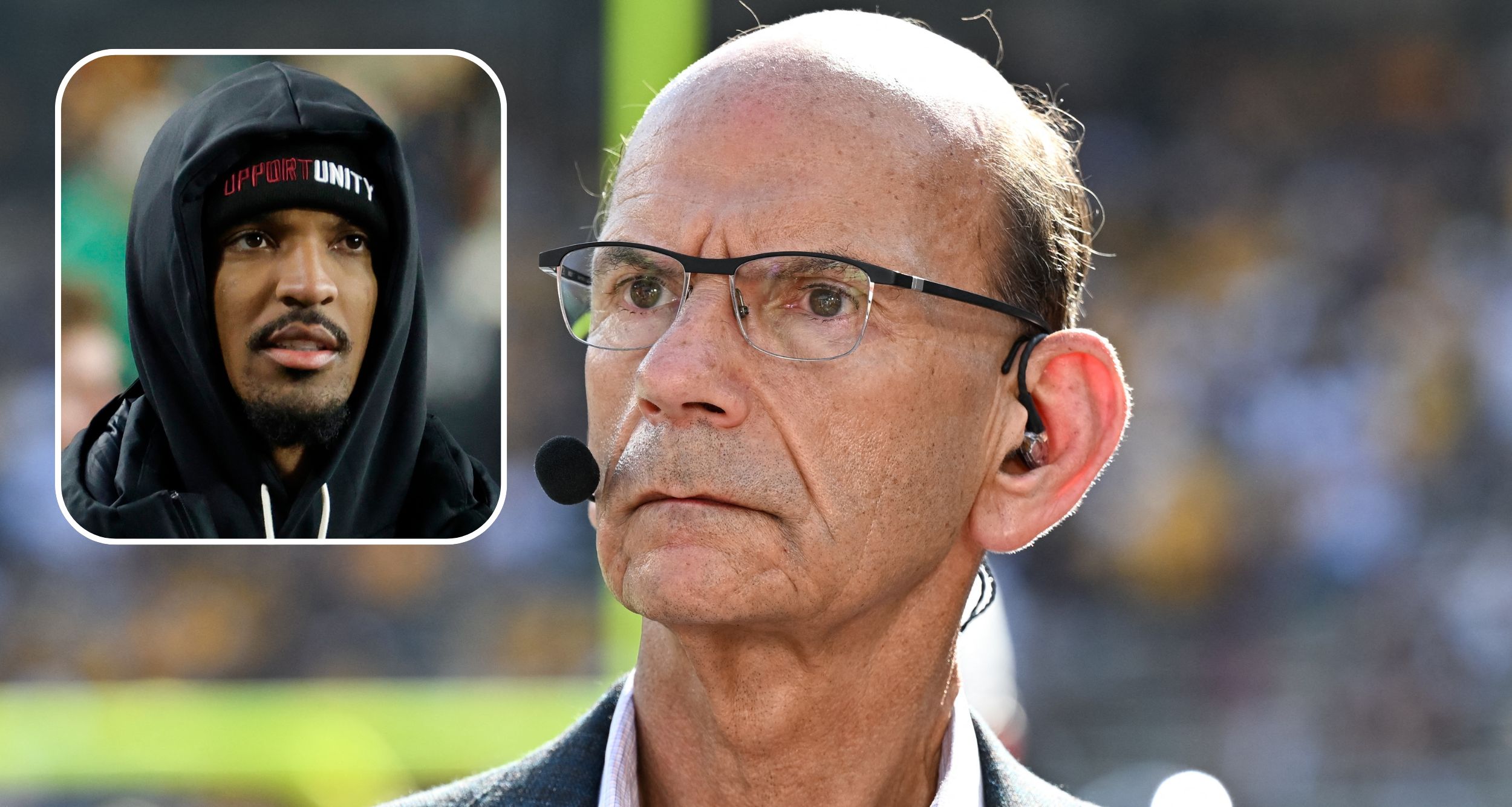 Paul Finebaum discussing the legal dispute involving Jayden Daniels and LSU