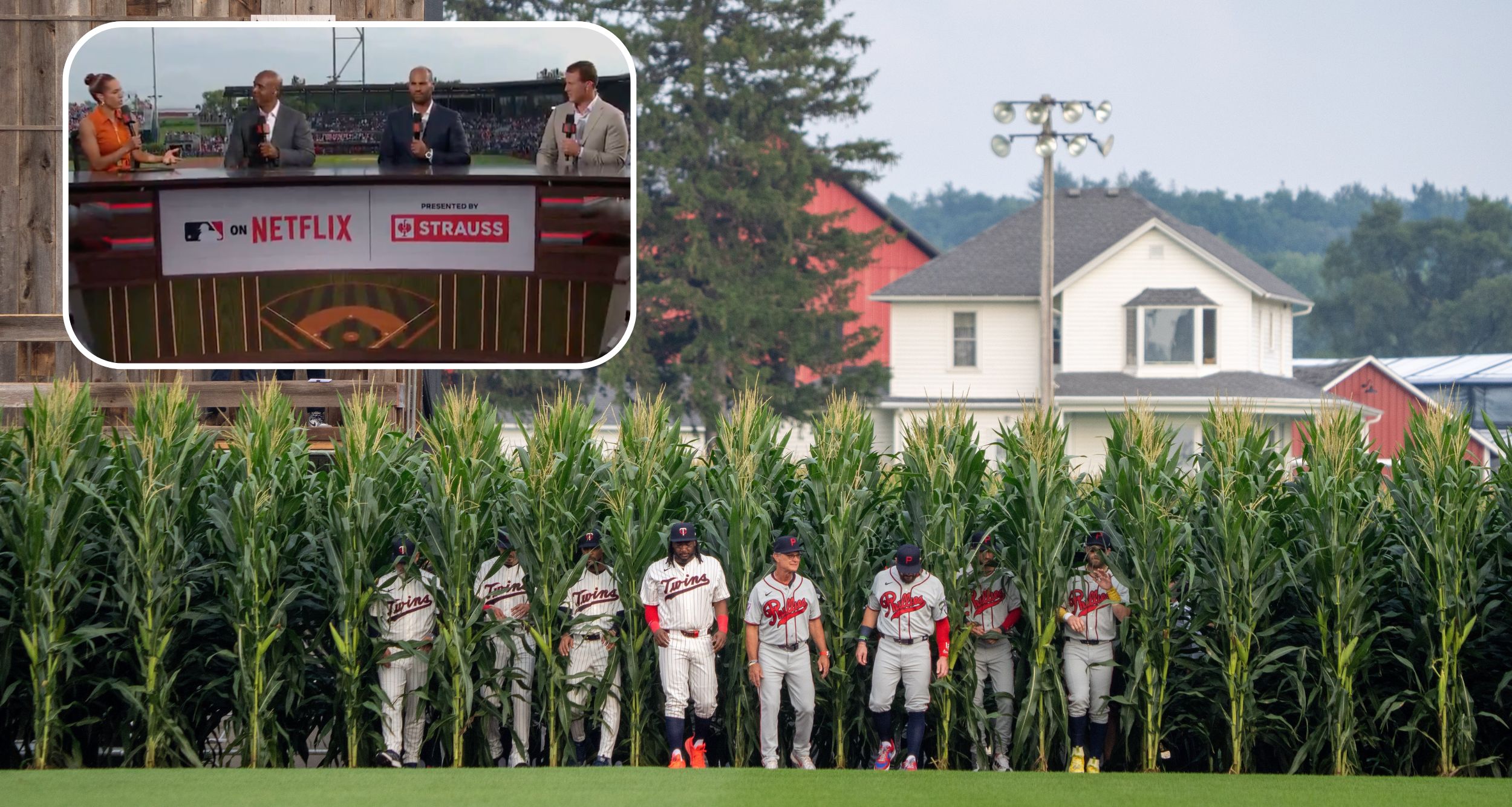 Minnesota Twins and Philadelphia Phillies at the 2026 MLB Field of Dreams Game