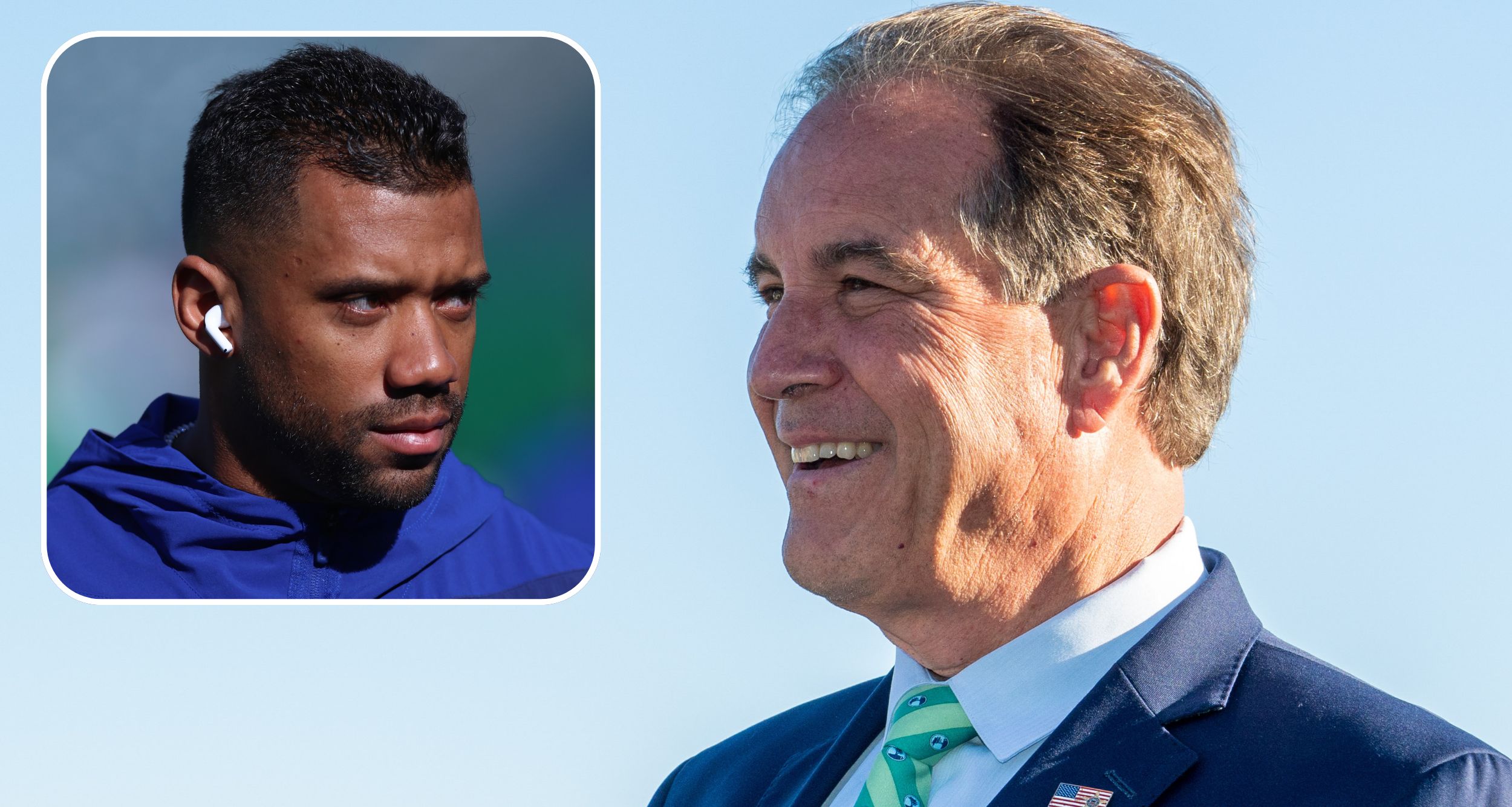 Jim Nantz backs Russell Wilson on CBS's The NFL Today