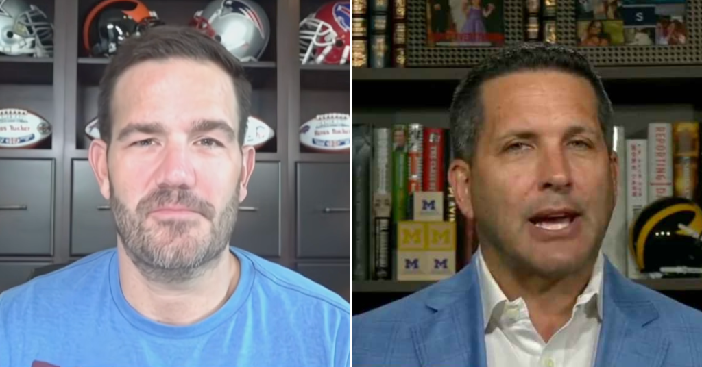 Ross Tucker isn't sure what Adam Schefter means by J.J. McCarthy being 'forced' into a backup role - Awful Announcing