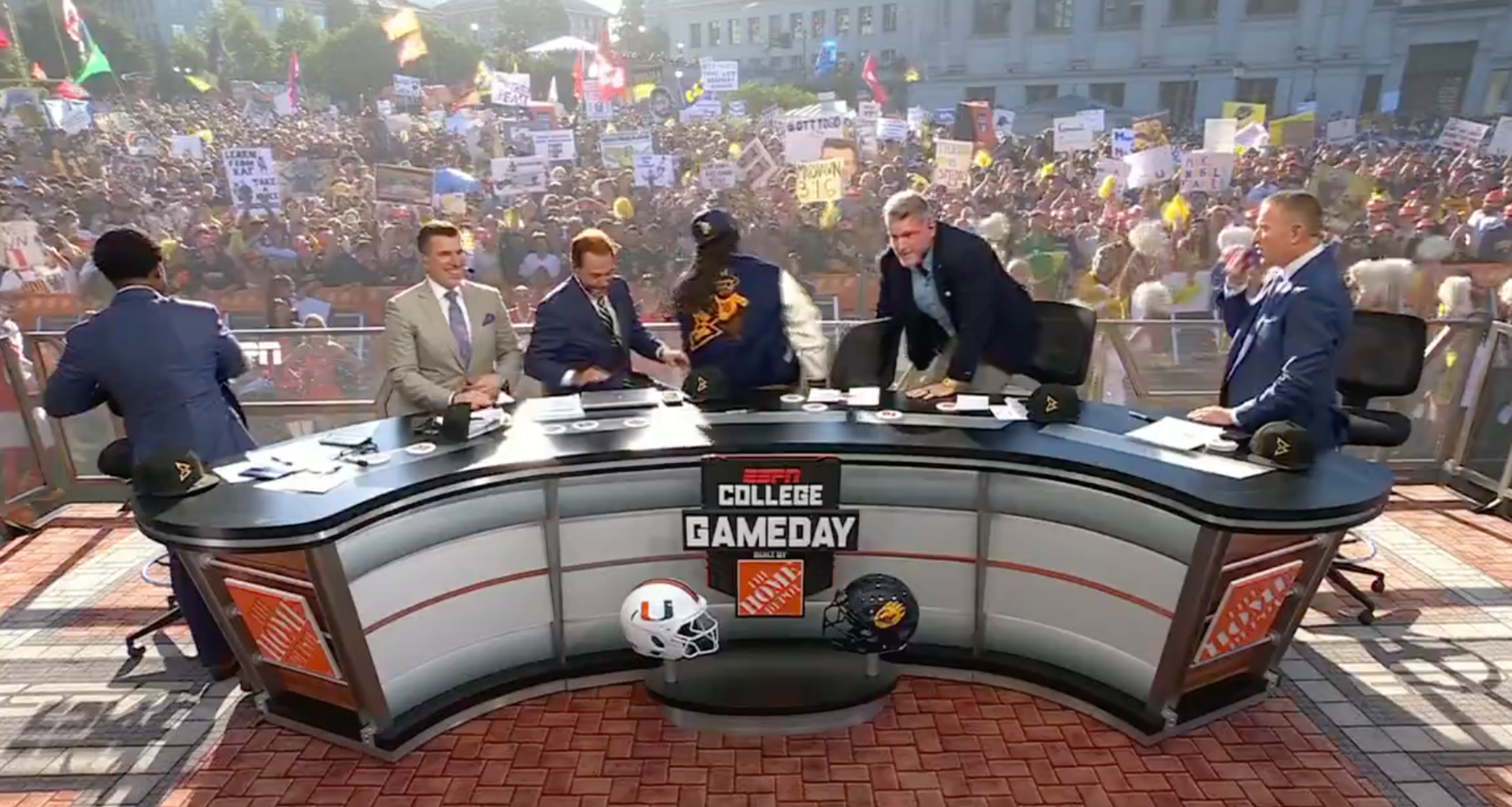 ESPN's 'College GameDay' signs off from California.