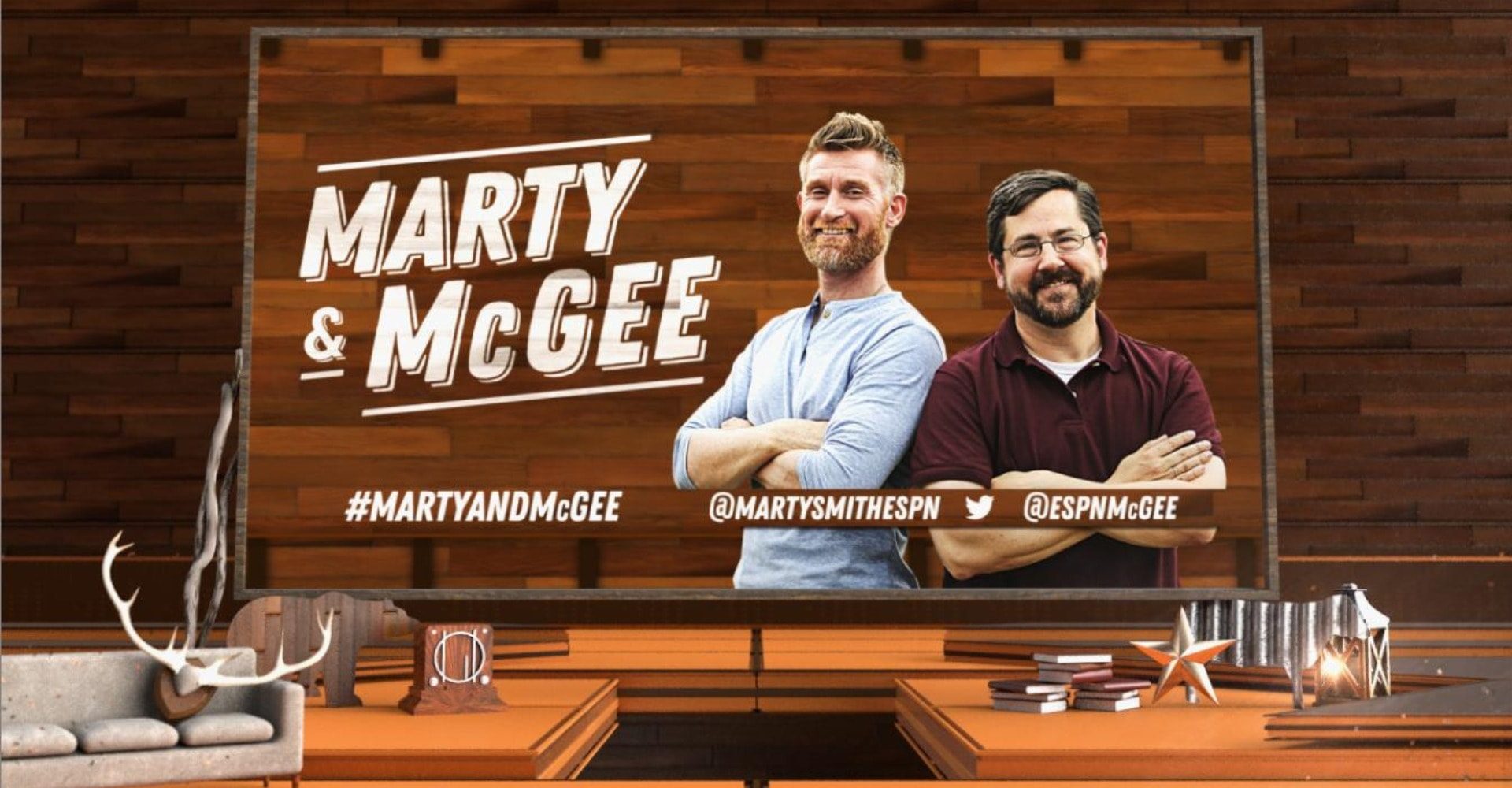 Marty Smith and Ryan McGee