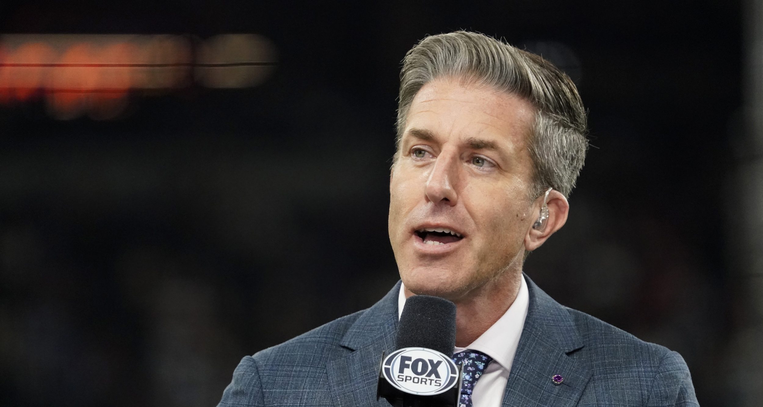 Kevin Burkhardt calling an NFL game during the 2027 season