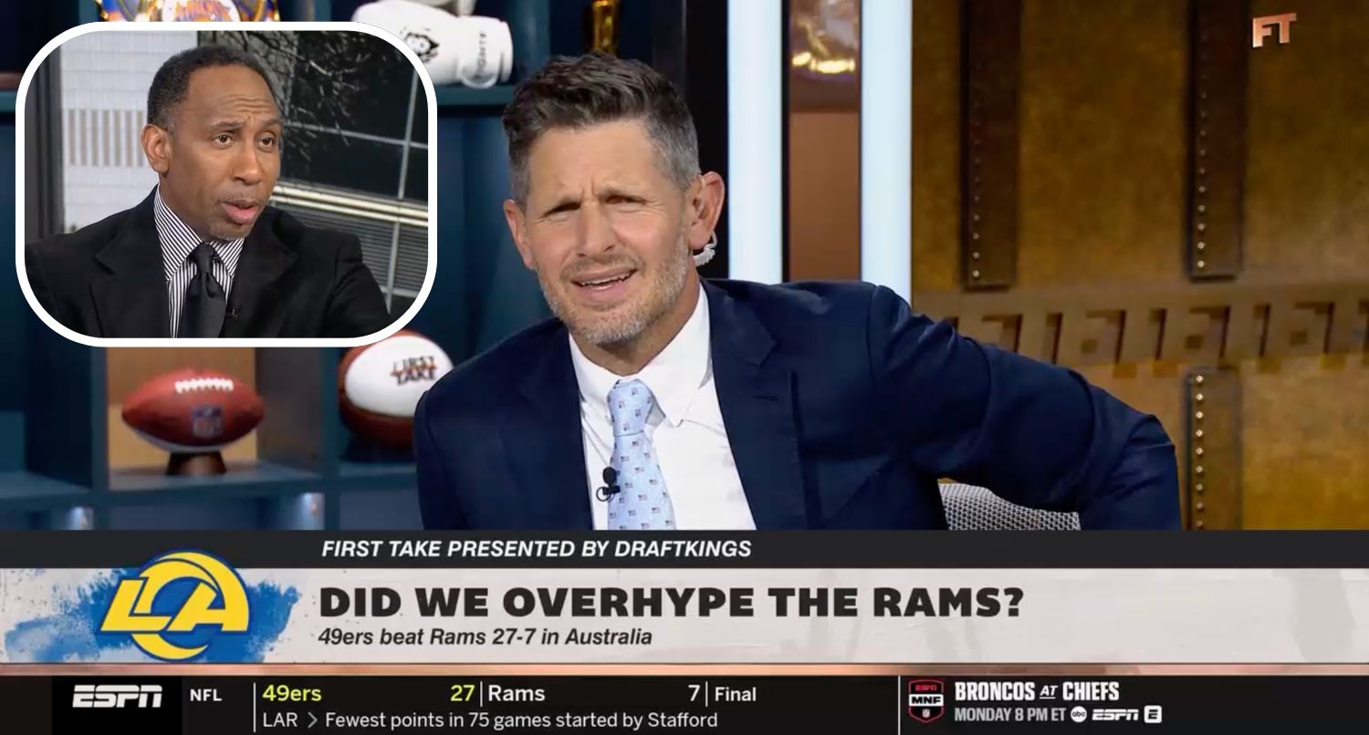 Dan Orlovsky and Stephen A. Smith on First Take