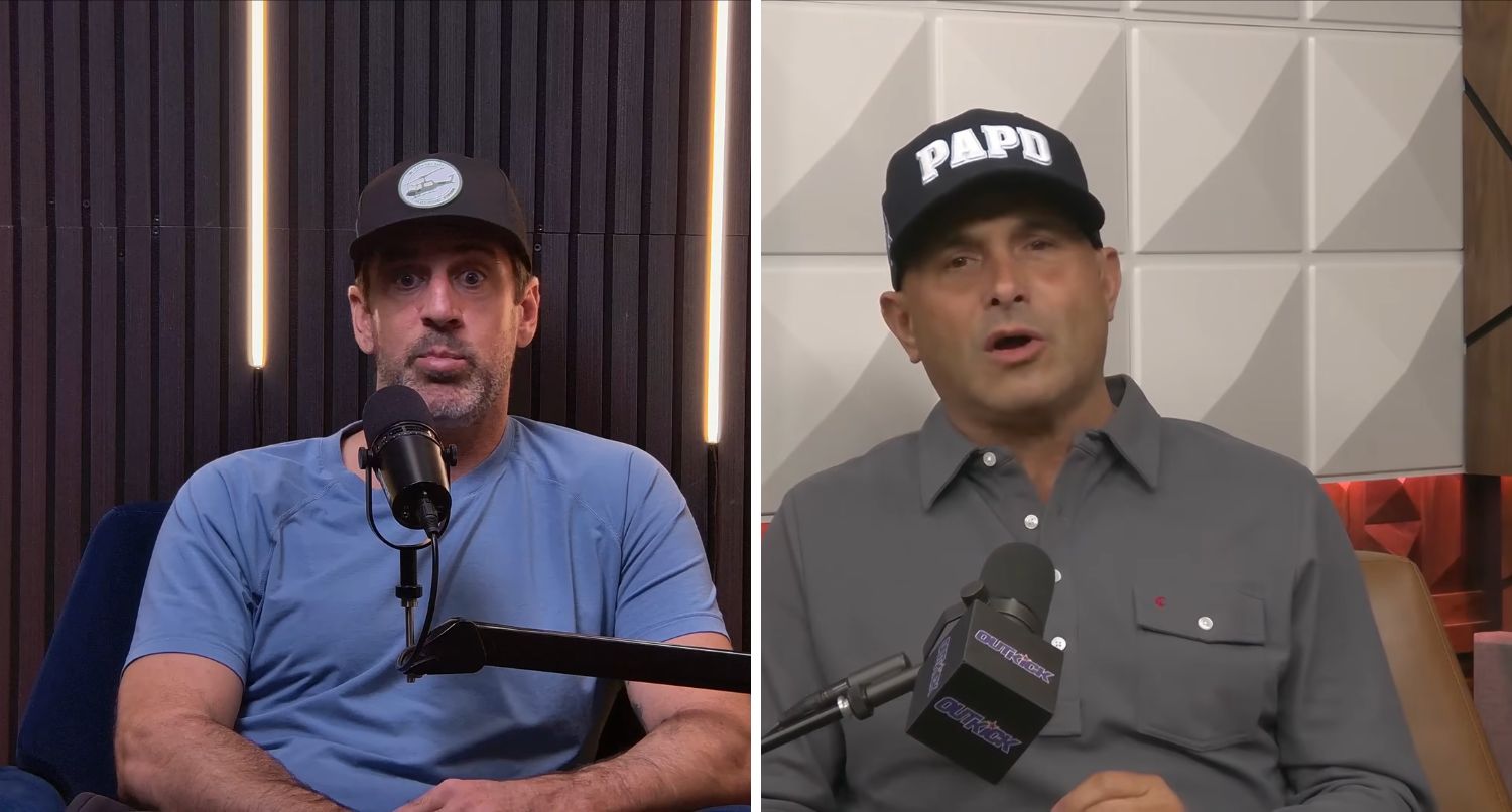Aaron Rodgers and Craig Carton
