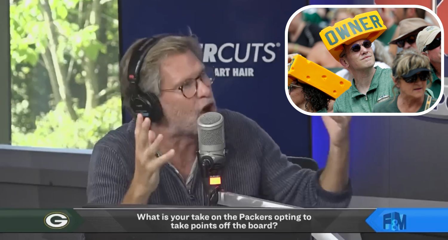Mike Felger Packers Boycott discussion on 98.5 The Sports Hub radio show broadcast 2026
