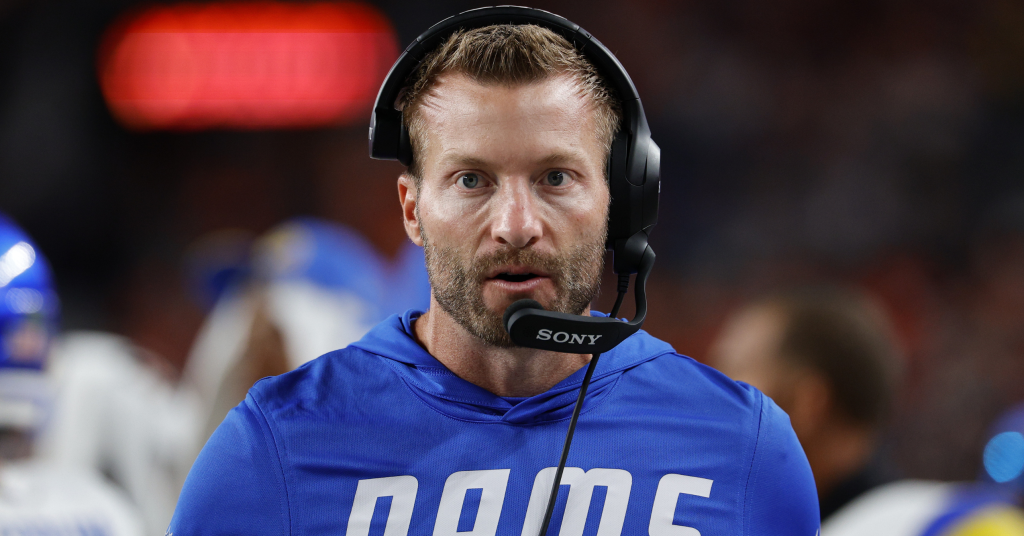 Sean McVay left his press conference 10 minutes after a 30-26 loss to Denver, and the Rams blamed reporters for staying to watch the finish.