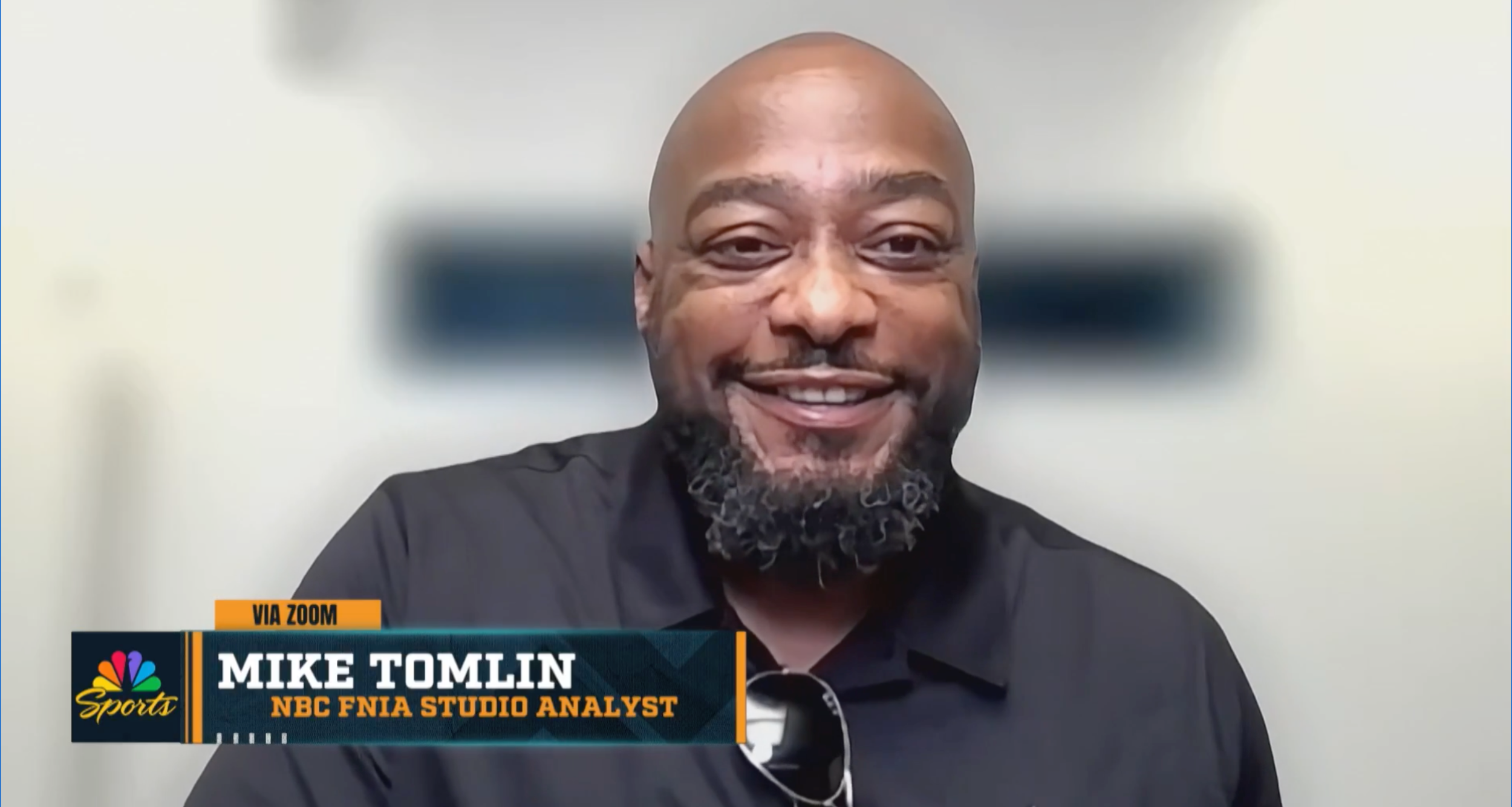 Mike Tomlin sounds like he's loving the post-coaching lifestyle