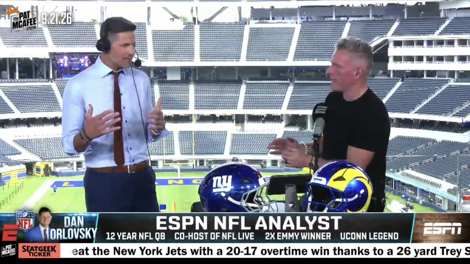 Dan Orlovsky defends comments about how an NFL quarterback ‘should look’