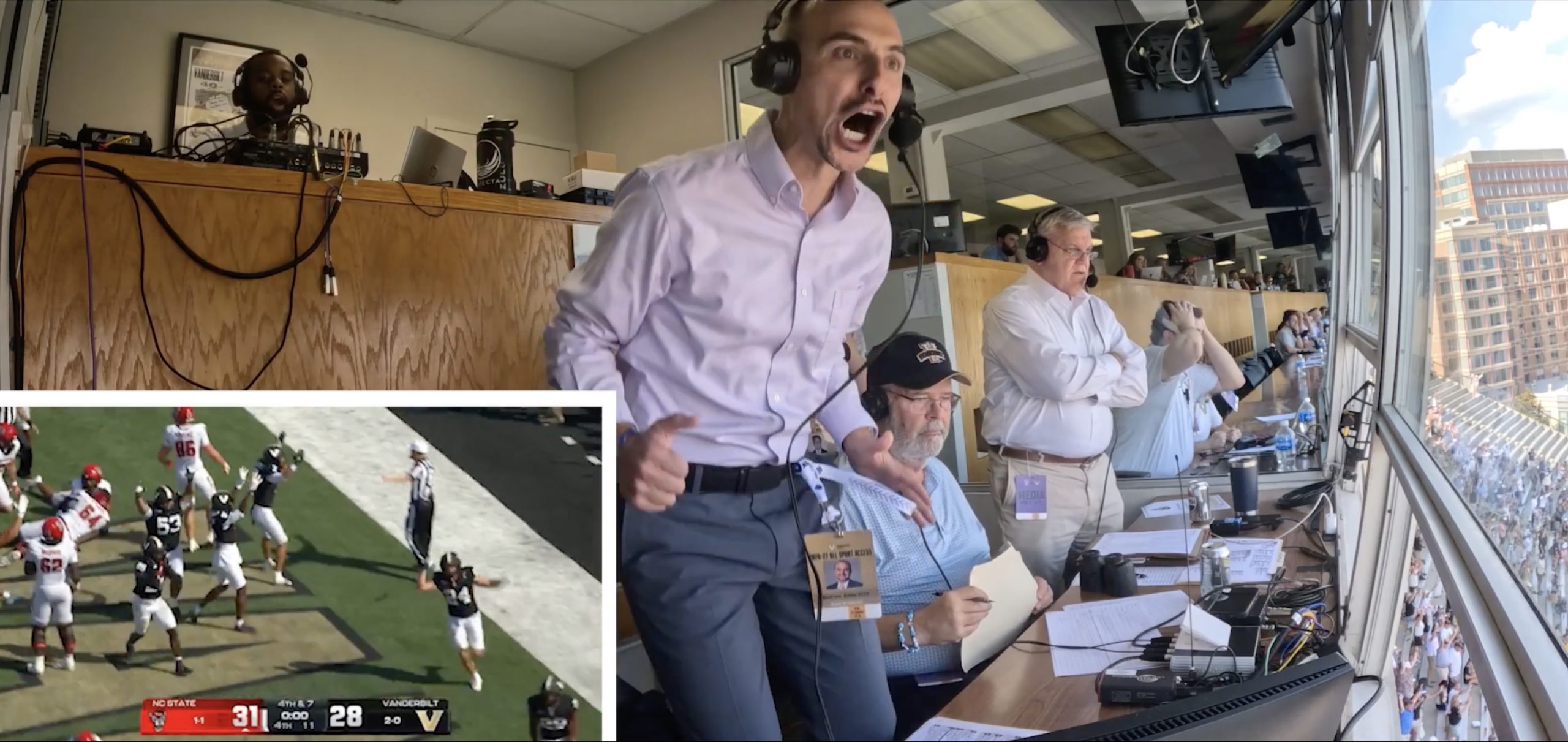 Listen to all the calls of Vanderbilt’s miracle win over NC State Listen to all the calls of Vanderbilt’s miracle win over NC State