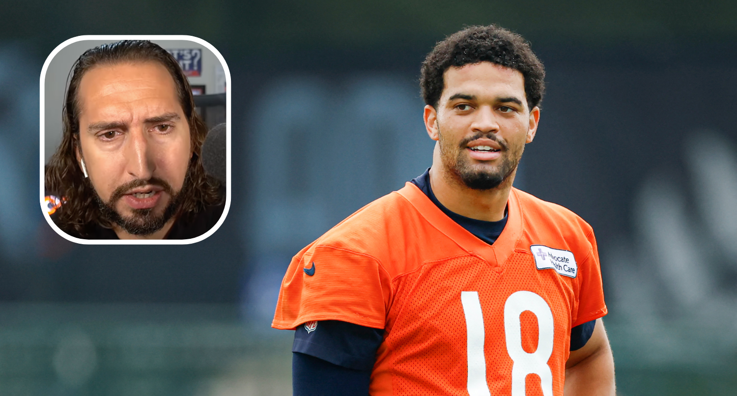Nick Wright calls out PFF over Caleb Williams’ Week 1 grade: ‘Just a f*cking guy giving grades’