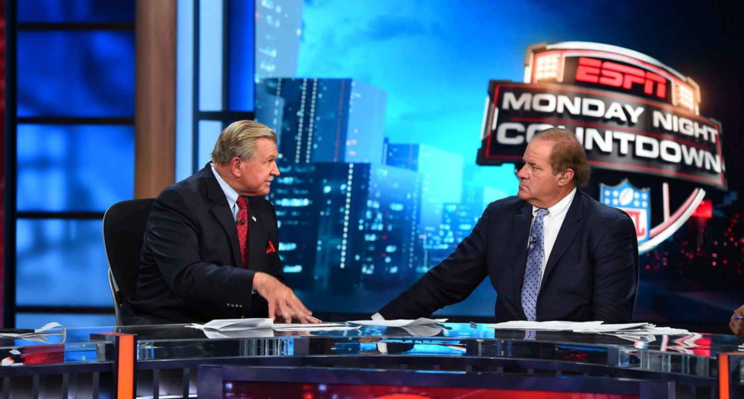 Mike Ditka and Chris Berman