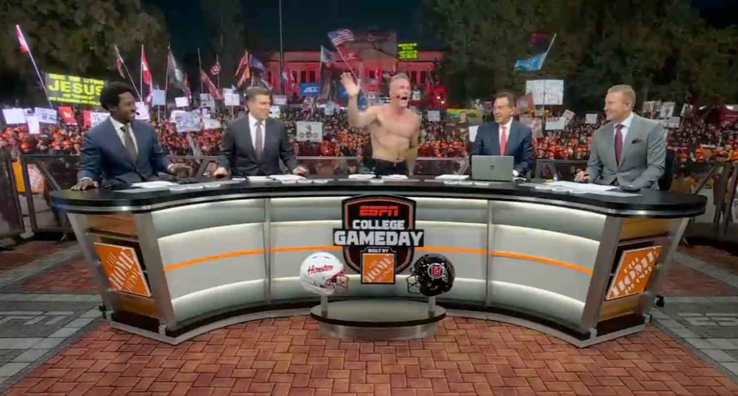 Pat McAfee on College GameDay