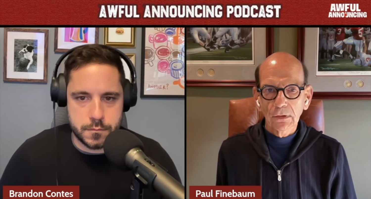 Brandon Contes and Paul Finebaum