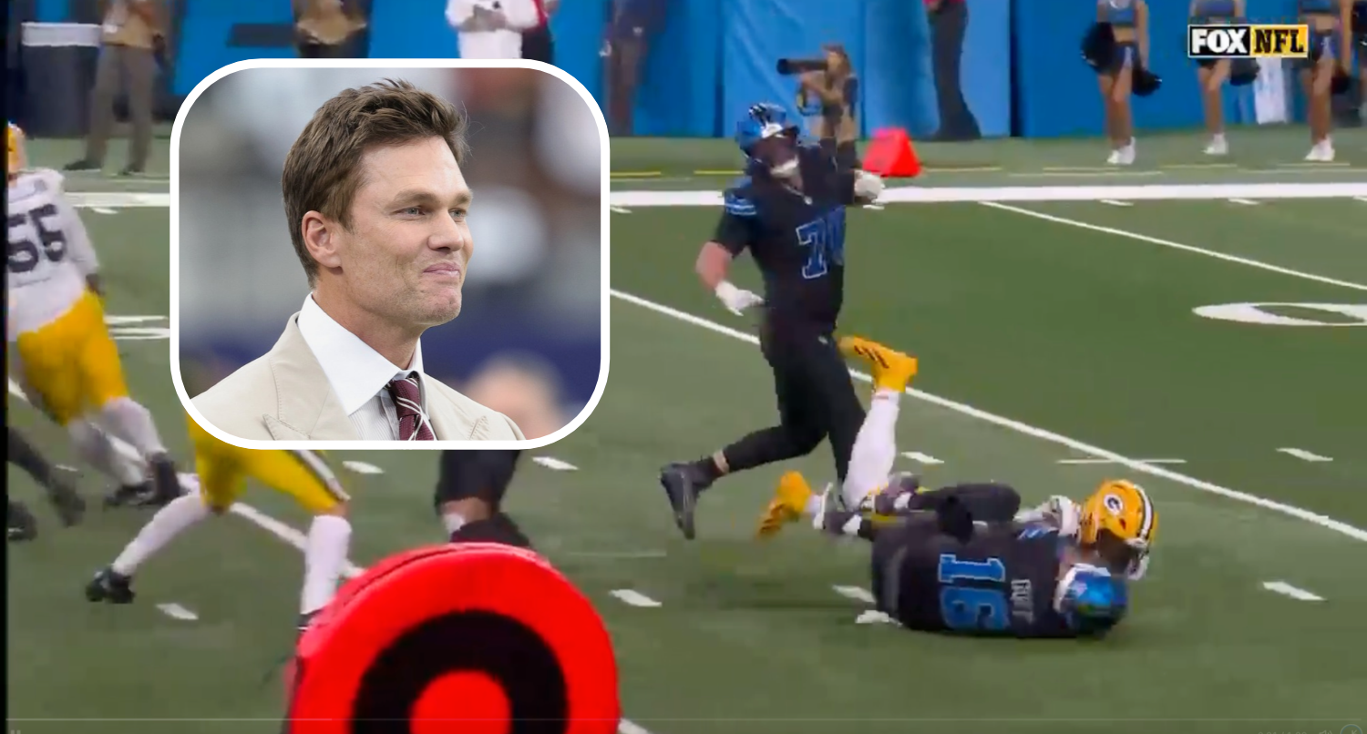 Tom Brady kritisiert die Schiedsrichterleistung beim Spiel Lions gegen ...