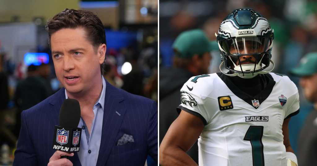 Tom Pelissero stellt Jalen Hurts Diagnose als Macho-Geschichte und nicht ...