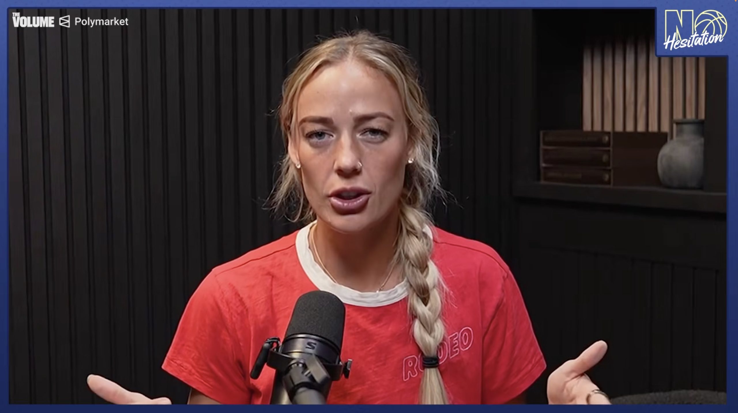 Sophie Cunningham on the "No Hesitation" podcast.