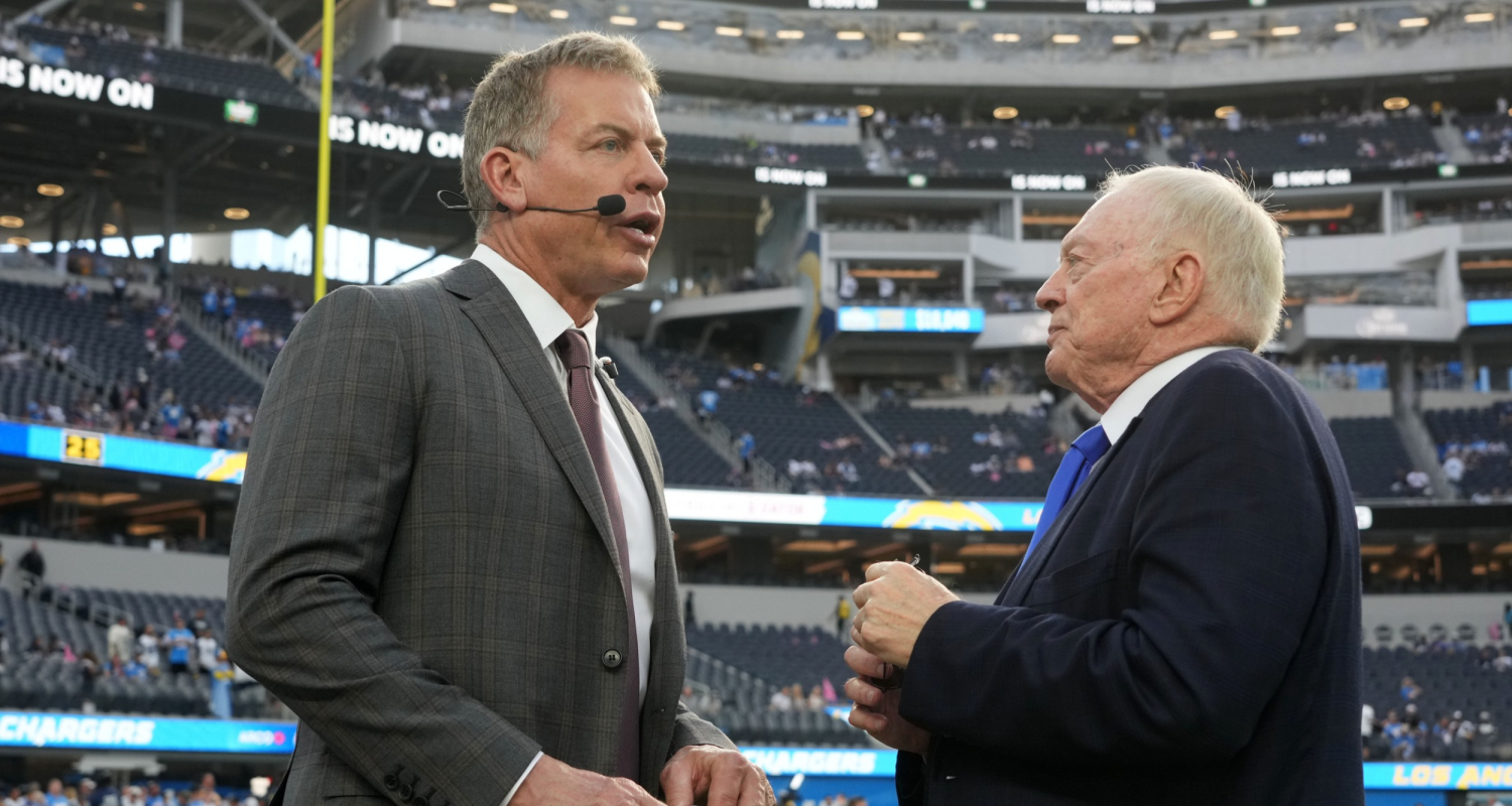 Troy Aikman, Jerry Jones