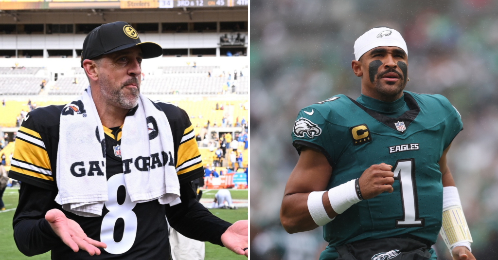 Aaron Rodgers ist nicht überrascht vom Umgang der NFL mit Jalen Hurts ...