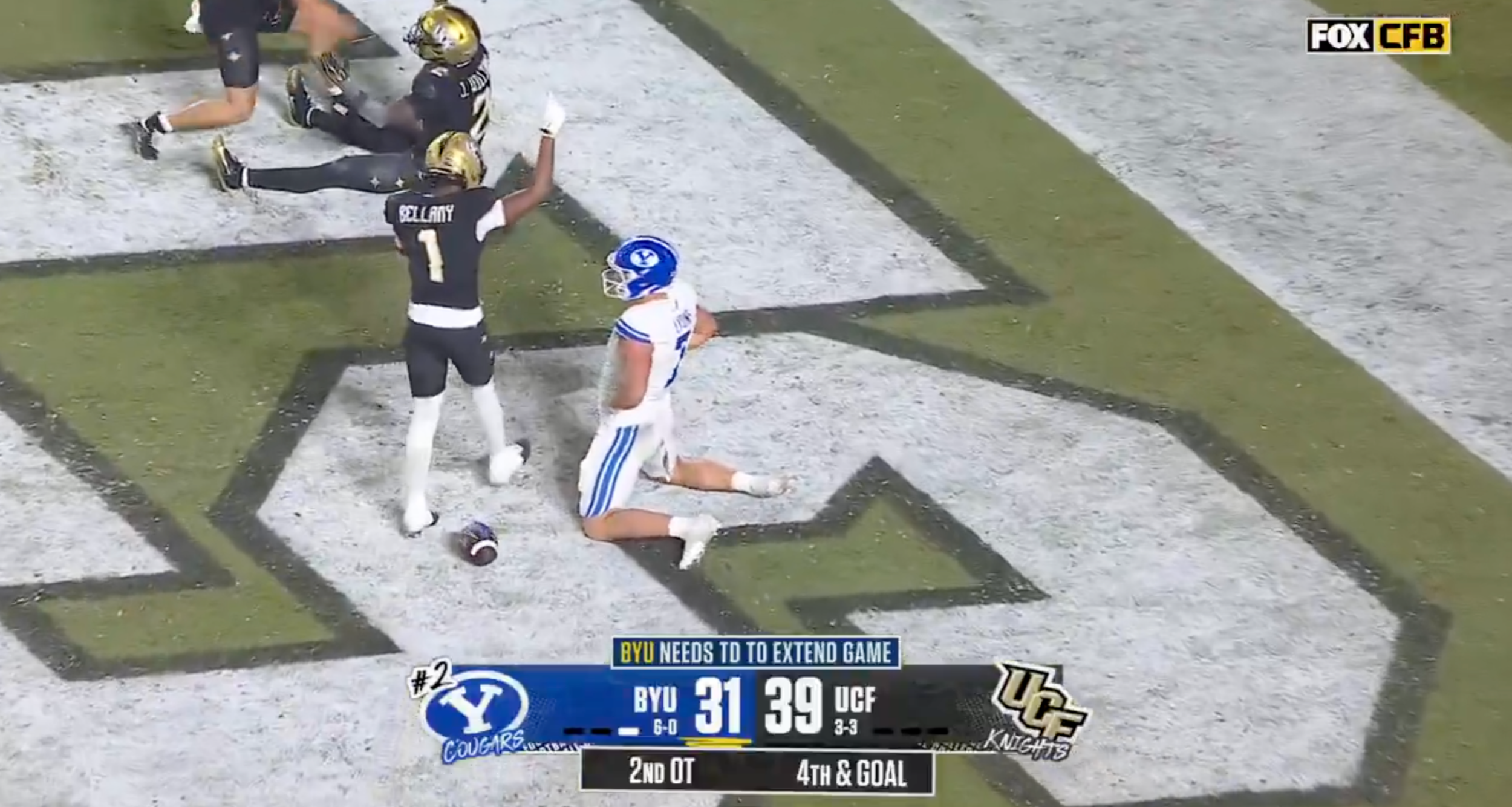 UCF upsets BYU