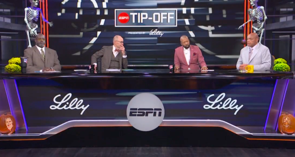 Charles Barkley delivers emotional Ernie Johnson tribute on ‘Inside the NBA'