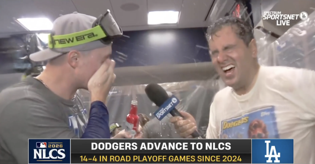 Tarik Skubal gave the most insane interview after Dodgers NLDS win
